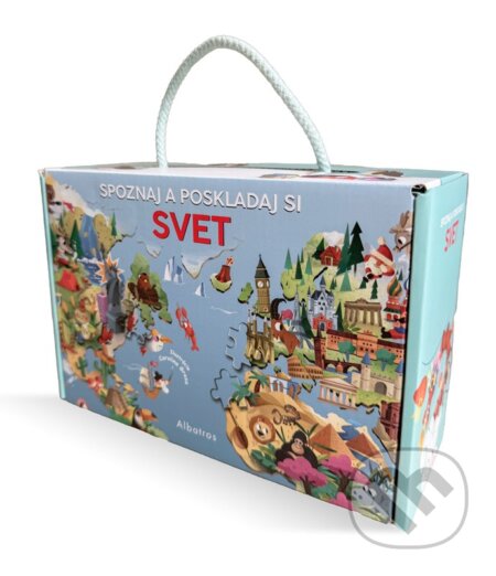 Kniha: Spoznaj a poskladaj si SVET (Albatros SK). Albatros SK, 2024 Kniha: Spoznaj a poskladaj si SVET (Albatros SK). Albatros SK, 2024