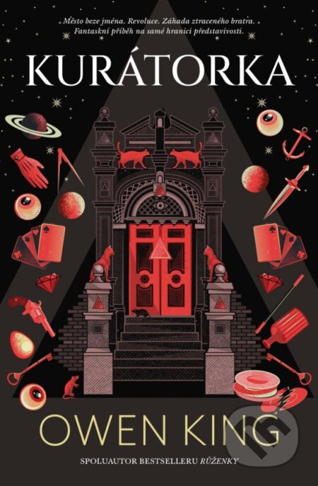 Kniha: Kurátorka (Owen King). Fobos, 2024 Kniha: Kurátorka (Owen King). Fobos, 2024