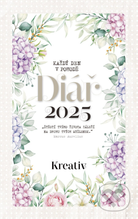 Kreativ Diář 2025 - Hortenzie (Vltava Labe Media). Vltava Labe Media, 2024 Kreativ Diář 2025 - Hortenzie (Vltava Labe Media). Vltava Labe Media, 2024