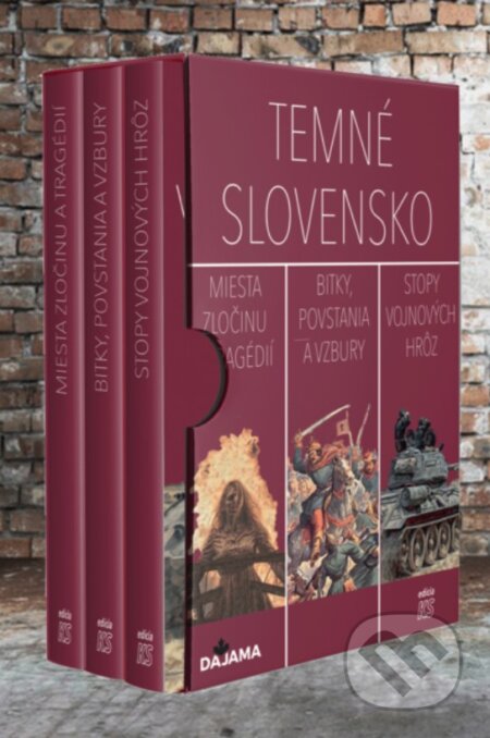 Kniha: Trilógia: Temné Slovensko (Ján Lacika a Tomáš Galierik). DAJAMA, 2024 Kniha: Trilógia: Temné Slovensko (Ján Lacika a Tomáš Galierik). DAJAMA, 2024