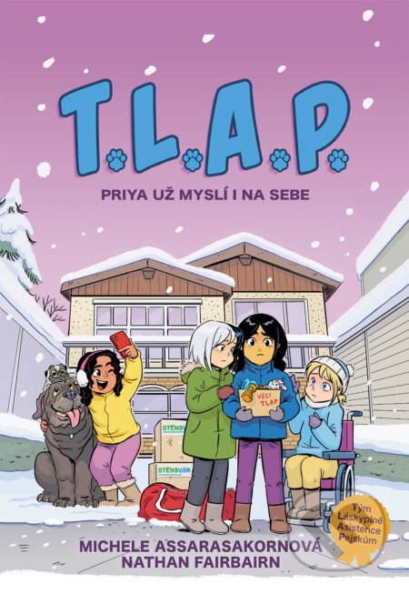 Kniha: Priya už myslí i na sebe (Nathan Fairbairn). Slovart CZ, 2024 Kniha: Priya už myslí i na sebe (Nathan Fairbairn). Slovart CZ, 2024
