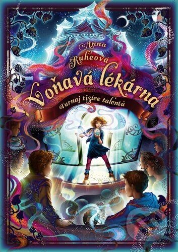 Kniha: Voňavá lékárna - Turnaj tisíce talentů (Anna Ruhe). Bookmedia, 2024 Kniha: Voňavá lékárna - Turnaj tisíce talentů (Anna Ruhe). Bookmedia, 2024
