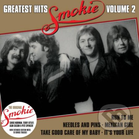 Hudobné CD: Smokie: Greatest Hits 2 (Sony Music Entertainment). Sony Music Entertainment, 2017 Hudobné CD: Smokie: Greatest Hits 2 (Sony Music Entertainment). Sony Music Entertainment, 2017