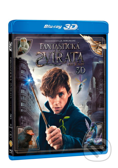 Film: Fantastické zvery a ich výskyt 3D (Magicbox) (Blu-ray3D). Magicbox, 2017 Film: Fantastické zvery a ich výskyt 3D (Magicbox) (Blu-ray3D). Magicbox, 2017