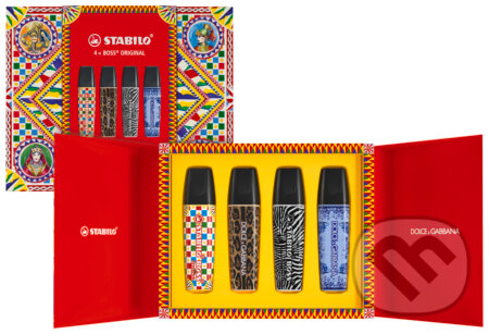 Zvýrazňovač - STABILO BOSS ORIGINAL x DOLCE&GABBANA (STABILO). STABILO, 2024 Zvýrazňovač - STABILO BOSS ORIGINAL x DOLCE&GABBANA (STABILO). STABILO, 2024