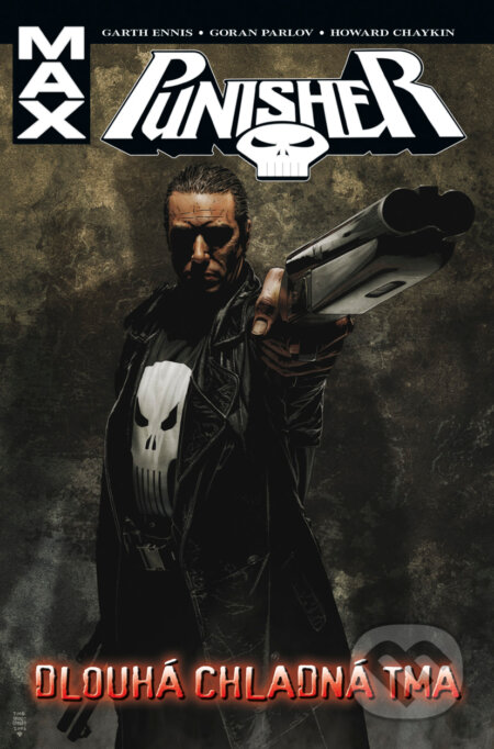 Kniha: Punisher: Dlouhá chladná tma (Garth Ennis a Goran Parlov). BB/art, 2017 Kniha: Punisher: Dlouhá chladná tma (Garth Ennis a Goran Parlov). BB/art, 2017