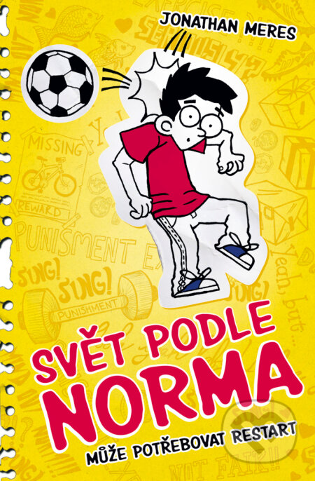 Kniha: Svět podle Norma 6: Může potřebovat restart (Jonathan Meres). BB/art, 2017 Kniha: Svět podle Norma 6: Může potřebovat restart (Jonathan Meres). BB/art, 2017