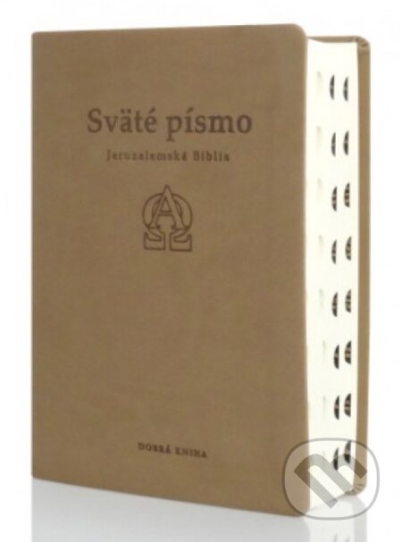Kniha: Sväté písmo - Jeruzalemská Biblia (stredná, sivohnedá obálka, mäkká väzba) (Dobrá kniha). Dobrá kniha, 2016 Kniha: Sväté písmo - Jeruzalemská Biblia (stredná, sivohnedá obálka, mäkká väzba) (Dobrá kniha). Dobrá kniha, 2016