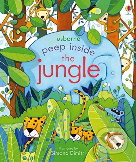 Kniha: The Jungle (Anna Milbourne). Usborne, 2017 Kniha: The Jungle (Anna Milbourne). Usborne, 2017