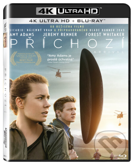 Film: Příchozí Ultra HD Blu-ray (Denis Villeneuve) (UltraHDBlu-ray). Bonton Film, 2017 Film: Příchozí Ultra HD Blu-ray (Denis Villeneuve) (UltraHDBlu-ray). Bonton Film, 2017