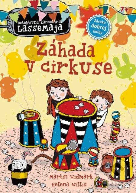 Kniha: Záhada v cirkuse (Helena Willis a Martin Widmark). Verbarium, 2017 Kniha: Záhada v cirkuse (Helena Willis a Martin Widmark). Verbarium, 2017