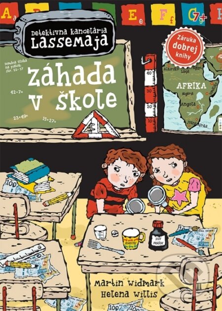 Kniha: Záhada v škole (Helena Willis a Martin Widmark). Verbarium, 2017 Kniha: Záhada v škole (Helena Willis a Martin Widmark). Verbarium, 2017
