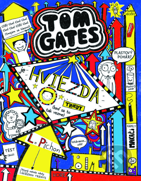 Kniha: Tom Gates je hviezda triedy (keď sa to tak vezme) (Liz Pichon). Slovart, 2017 Kniha: Tom Gates je hviezda triedy (keď sa to tak vezme) (Liz Pichon). Slovart, 2017