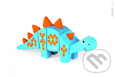 Spoločenská hra: Janod Drevená stavebnica Stegosaurus (Janod). Janod, 2017 Spoločenská hra: Janod Drevená stavebnica Stegosaurus (Janod). Janod, 2017