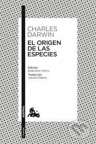 Kniha: El origen de las especies (Charles Darwin). Espasa, 2010 Kniha: El origen de las especies (Charles Darwin). Espasa, 2010