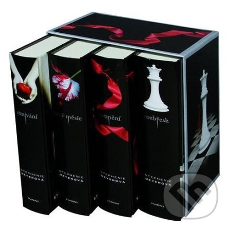 Kniha: Stmívání BOX 1-4 (Stephenie Meyer). Alicanto, 2024 Kniha: Stmívání BOX 1-4 (Stephenie Meyer). Alicanto, 2024