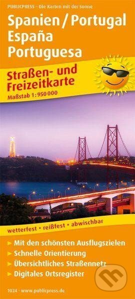 Kniha: Španělsko / Portugalsko, Španělsko, Portugalsko 1:950 000 / automapa (freytag&berndt). freytag&berndt, 2018 Kniha: Španělsko / Portugalsko, Španělsko, Portugalsko 1:950 000 / automapa (freytag&berndt). freytag&berndt, 2018