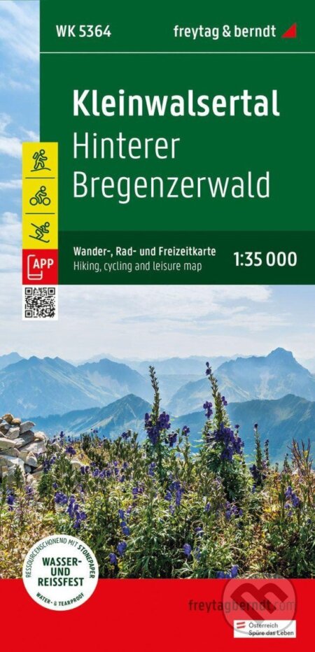 Kniha: Kleinwalsertal 1:35 000 (freytag&berndt). freytag&berndt, 2024 Kniha: Kleinwalsertal 1:35 000 (freytag&berndt). freytag&berndt, 2024