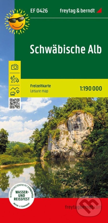Schwäbische Alb 1:170.000 (freytag&berndt). freytag&berndt, 2024 Schwäbische Alb 1:170.000 (freytag&berndt). freytag&berndt, 2024