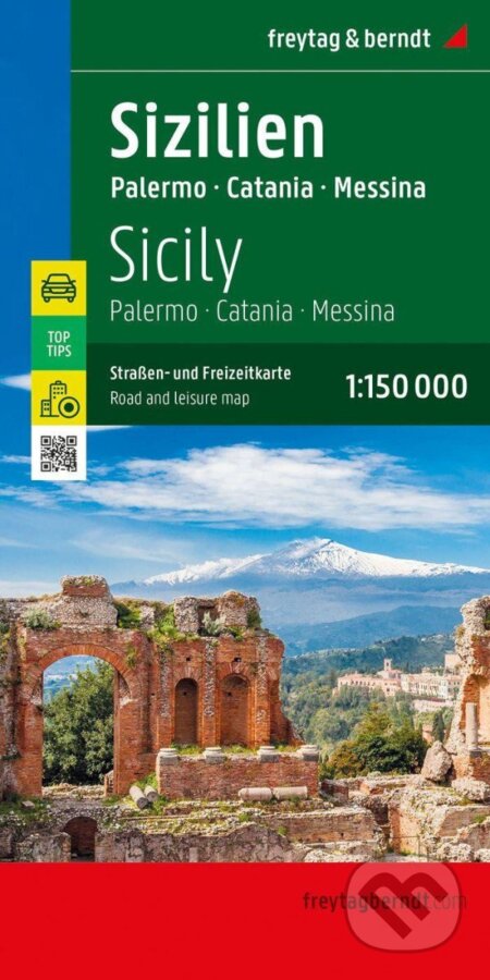 Sicílie - Palermo 1:150 000 (freytag&berndt). freytag&berndt, 2023 Sicílie - Palermo 1:150 000 (freytag&berndt). freytag&berndt, 2023
