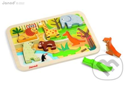 Puzzle: Janod ZOO Drevené vkladacie puzzle (Janod). Janod, 2017 Puzzle: Janod ZOO Drevené vkladacie puzzle (Janod). Janod, 2017