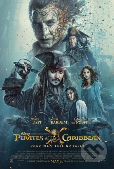 Film: Piráti z Karibiku 5: Salazarova pomsta (Espen Sandberg a Joachim Rønning) (DVD). Magicbox, 2017 Film: Piráti z Karibiku 5: Salazarova pomsta (Espen Sandberg a Joachim Rønning) (DVD). Magicbox, 2017