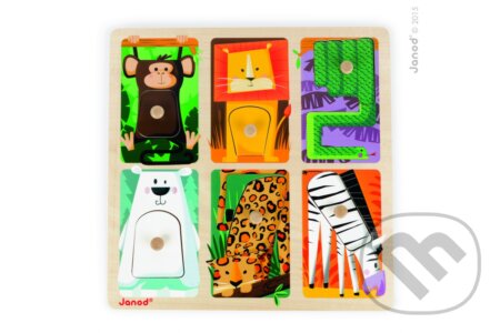 Puzzle: Janod Zvieratká v ZOO (Janod). Janod, 2017 Puzzle: Janod Zvieratká v ZOO (Janod). Janod, 2017