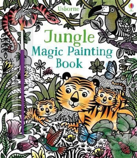 Jungle Magic Painting Book - Sam Taplin, Federica Iossa (ilustrátor), Usborne, 2017