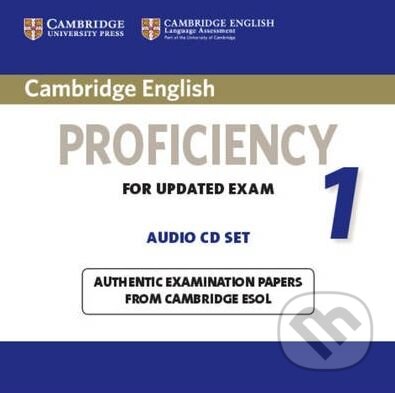 Audiokniha: Cambridge English Proficiency 1 for Updated Exam - Audio CD Set (Cambridge University Press). Cambridge University Press, 2012 Audiokniha: Cambridge English Proficiency 1 for Updated Exam - Audio CD Set (Cambridge University Press). Cambridge University Press, 2012