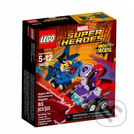LEGO Super Heroes 76073 Mighty Micros: Wolverine vs. Magneto, LEGO, 2017