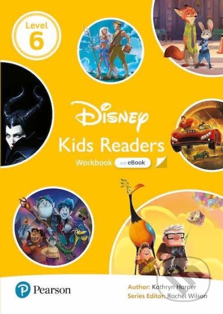 Kniha: Pearson English Kids Readers: Level 6 Workbook with eBook and Online Resources (DISNEY) (Kathryn Harper). Pearson, 2021 Kniha: Pearson English Kids Readers: Level 6 Workbook with eBook and Online Resources (DISNEY) (Kathryn Harper). Pearson, 2021
