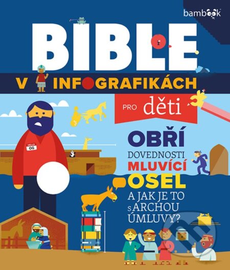 Kniha: Bible v infografikách pro děti (House Harvest Tým). Bambook, 2024 Kniha: Bible v infografikách pro děti (House Harvest Tým). Bambook, 2024