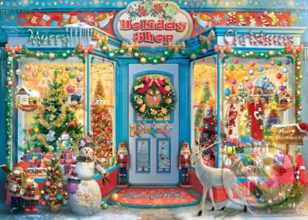 Puzzle: Vianočný obchod (Bluebird). Bluebird, 2024 Puzzle: Vianočný obchod (Bluebird). Bluebird, 2024