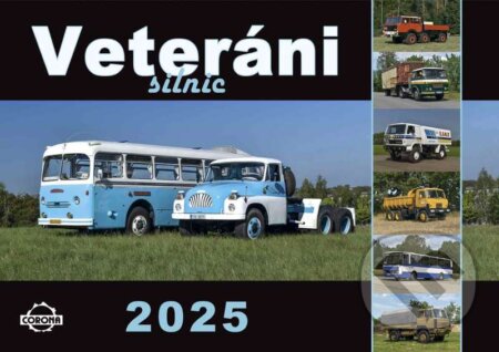Nástěnný kalendář Veteráni silnic 2025 (Corona). Corona, 2024 Nástěnný kalendář Veteráni silnic 2025 (Corona). Corona, 2024
