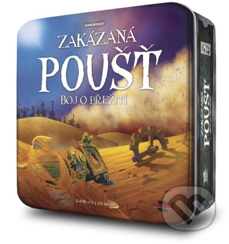 Společenská hra: Zakázaná poušť (Matt Leacock). ADC BF, 2017 Společenská hra: Zakázaná poušť (Matt Leacock). ADC BF, 2017