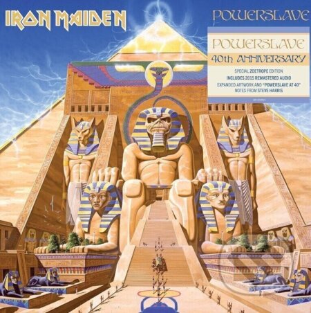 Hudobné CD: Iron Maiden: Powerslave (40Th Anniversary Picture) LP (Hudobné albumy). Hudobné albumy, 2024 Hudobné CD: Iron Maiden: Powerslave (40Th Anniversary Picture) LP (Hudobné albumy). Hudobné albumy, 2024