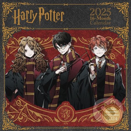 Oficiálny nástenný kalendár 2025 Harry Potter 16 mesiacov: Rokfort (Harry Potter). Harry Potter, 2024 Oficiálny nástenný kalendár 2025 Harry Potter 16 mesiacov: Rokfort (Harry Potter). Harry Potter, 2024