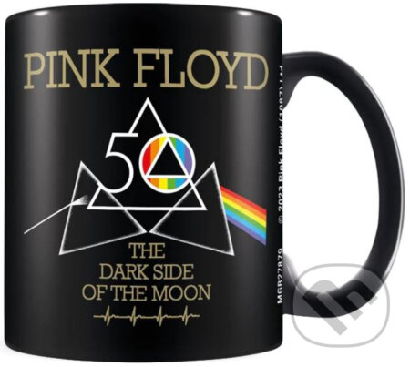 Keramický hrnček Pink Floyd: Dark Side 50. výročie (Pink Floyd). Pink Floyd, 2023 Keramický hrnček Pink Floyd: Dark Side 50. výročie (Pink Floyd). Pink Floyd, 2023
