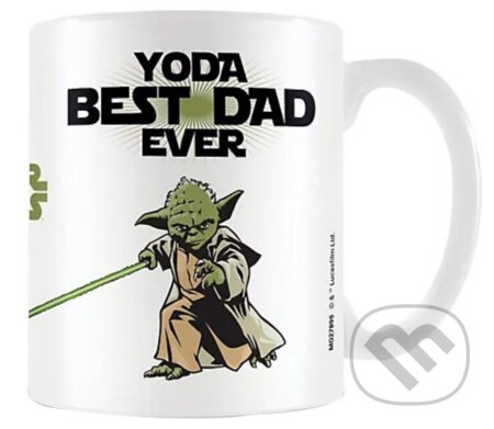 Keramický hrnček Star Wars: Yoda Best Dad Ever (). , 2024 Keramický hrnček Star Wars: Yoda Best Dad Ever (). , 2024