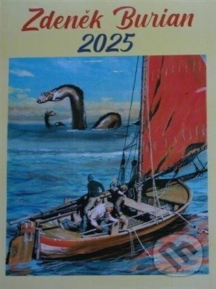 Kalendář 2025 Zdeněk Burian - nástěnný (Bookretail). Bookretail, 2024 Kalendář 2025 Zdeněk Burian - nástěnný (Bookretail). Bookretail, 2024