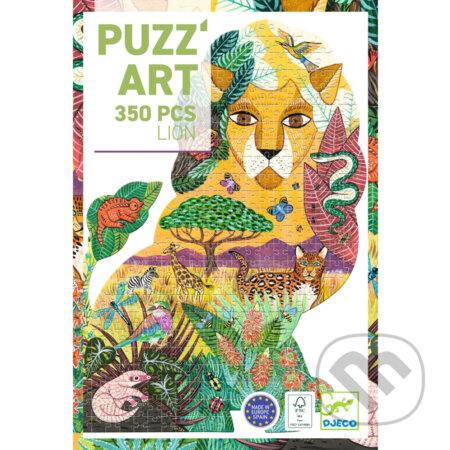 Puzzle: Lev (Djeco). Djeco, 2024 Puzzle: Lev (Djeco). Djeco, 2024