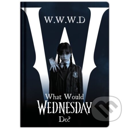 Wednesday blok A5 čierný (Merch). Merch, 2024 Wednesday blok A5 čierný (Merch). Merch, 2024