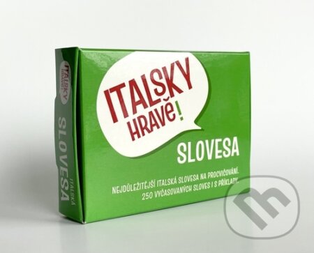 Společenská hra: Italsky hravě! Slovesa (Hablamos). Hablamos, 2024 Společenská hra: Italsky hravě! Slovesa (Hablamos). Hablamos, 2024