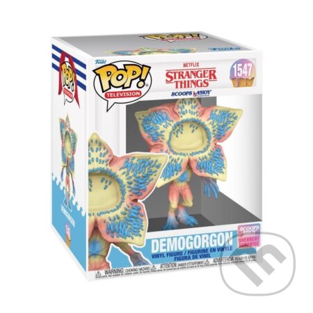 Funko POP Super: Stranger Things - Demogorgon (Scoops Ahoy) (Funko). Funko, 2024 Funko POP Super: Stranger Things - Demogorgon (Scoops Ahoy) (Funko). Funko, 2024
