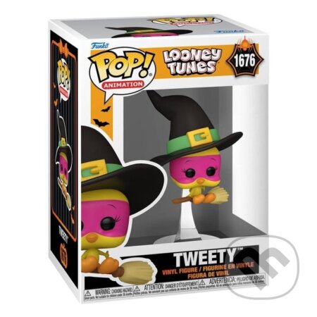 Funko POP Animation: Looney Tunes - Tweety (Witch) (Funko). Funko, 2024 Funko POP Animation: Looney Tunes - Tweety (Witch) (Funko). Funko, 2024