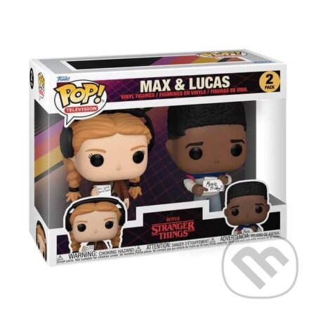 Funko POP TV: Stranger Things S4 - Max & Lucas 2-pack (Funko). Funko, 2024 Funko POP TV: Stranger Things S4 - Max & Lucas 2-pack (Funko). Funko, 2024