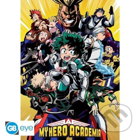 My Hero Academia Plagát Maxi (ABYstyle). ABYstyle, 2024 My Hero Academia Plagát Maxi (ABYstyle). ABYstyle, 2024