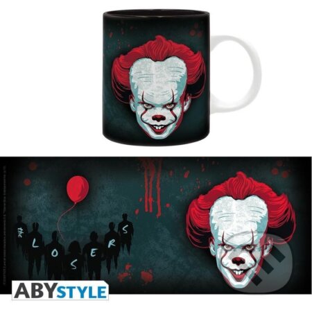 It Hrnček: Pennywise 320 ml (ABYstyle). ABYstyle, 2024 It Hrnček: Pennywise 320 ml (ABYstyle). ABYstyle, 2024