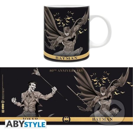 DC Comics Hrnček: The Joker vs. Batman (ABYstyle). ABYstyle, 2024 DC Comics Hrnček: The Joker vs. Batman (ABYstyle). ABYstyle, 2024