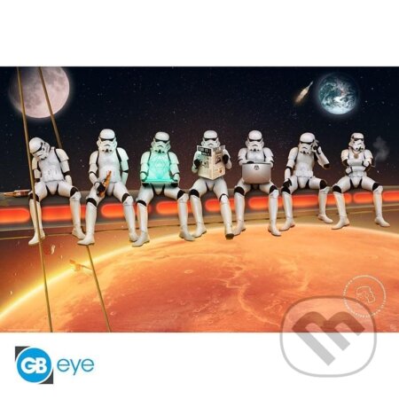 Star Wars Plagát Maxi: Stormtroopers on Girders (GB Eye Limited). GB Eye Limited, 2024 Star Wars Plagát Maxi: Stormtroopers on Girders (GB Eye Limited). GB Eye Limited, 2024
